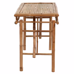 vidaXL Folding Garden Table Bamboo Outdoor Patio Camping Picnic Portable Table - Additional view 2