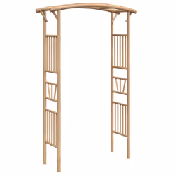 vidaXL Rose Arch Bamboo Garden Arbour Pergola Planter Patio Plant Support