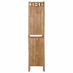 vidaXL Room Divider Bamboo Privacy Screen Room Separator Partition Multi Sizes - 200 x 180 cm - Additional view 4