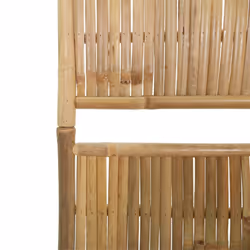 vidaXL Room Divider Bamboo Privacy Screen Room Separator Partition Multi Sizes - 200 x 180 cm - Additional view 6