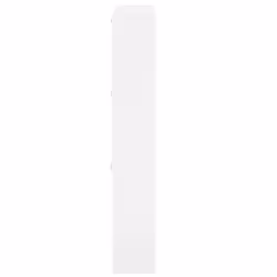 ) New Wood Shoe Cabinet 5Drawer Organiser Furniture Multi Colours Multi Sizes - High gloss white, 59 x 17 x 108 cm (W x D x H - Additional view 6
