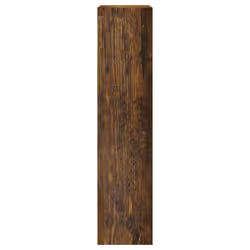 ) New Wood Shoe Cabinet 2Drawer Storage Cupboard Rack Shelf Multi Colours/Sizes - Smoked oak, 63 x 24 x 103 cm (W x D x H - Additional view 4