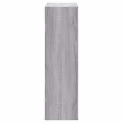 ) New Wood Shoe Cabinet 2Drawer Storage Cupboard Rack Shelf Multi Colours/Sizes - Grey sonoma, 63 x 24 x 81 cm (W x D x H - Additional view 4