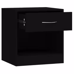 VidaXL 342583 nightstand/bedside table Black - Additional view 7