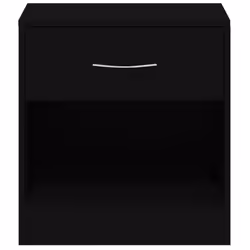 VidaXL 342583 nightstand/bedside table Black - Additional view 8