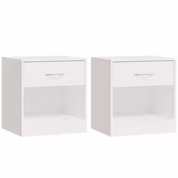 VidaXL 342585, White, Wood, 365 mm, 305 mm, 380 mm, 1 pc(s)