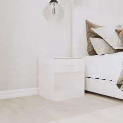 VidaXL 342585 nightstand/bedside table White