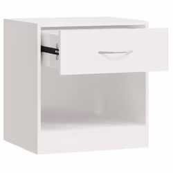 VidaXL 342585 nightstand/bedside table White - Additional view 7