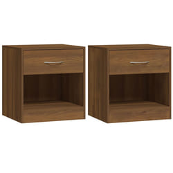 VidaXL 342588 nightstand/bedside table Oak