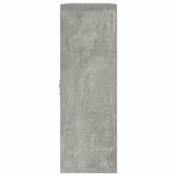 vidaXL Floating Wall Display Shelf 8 Compartments Hanging Rack Floating Shelf - Concrete grey - Additional view 4