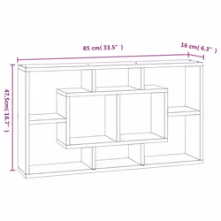 VidaXL 342592 shelve Wood Oak, Brown - Additional view 8