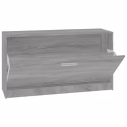 Shoe Cabinet Storage Organiser Stand Entryway Hall Rack MDF Multi Colours - Grey sonoma - Additional view 5