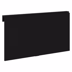 vidaXL Folding Wall Table Office Bedroom Computer Writing Desk Multi Colours - Black - Additional view 4