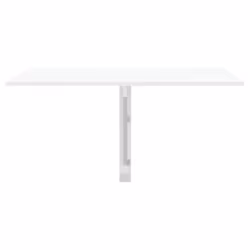 vidaXL Folding Wall Table Office Bedroom Computer Writing Desk Multi Colours - High gloss white - Additional view 2