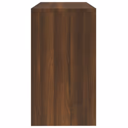 vidaXL Desk with Drawer and Cabinet 100x40x73cm PC Writing Table Multi Colours - Brown oak - Additional view 6