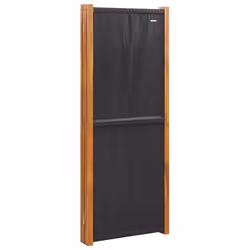 vidaXL Room Divider Wall Partition Screen Panel Room Separator Privacy Screen - black, 280 x 180 cm - Additional view 5