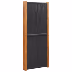 vidaXL Room Divider Wall Partition Screen Panel Room Separator Privacy Screen - black, 350 x 180 cm - Additional view 5
