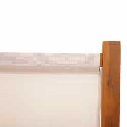 vidaXL Room Divider Wall Partition Screen Panel Room Separator Privacy Screen - cream white, 280 x 180 cm - Additional view 6