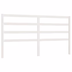 VidaXL 817656, White, Pinewood, 1860 mm, 100 cm, 40 mm