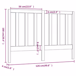 VidaXL 817685 headboard/footboard - Additional view 6