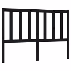 VidaXL 817754, Black, Pinewood, 1660 mm, 100 cm, 40 mm