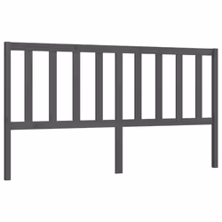 VidaXL 817757, Grey, Pinewood, 1860 mm, 100 cm, 40 mm