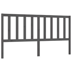 VidaXL 817757 headboard/footboard Grey