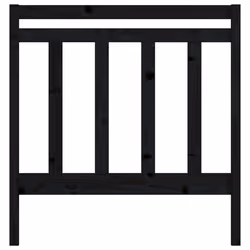VidaXL 817769 headboard/footboard Black - Additional view 4