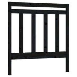 VidaXL 817774 headboard/footboard Black