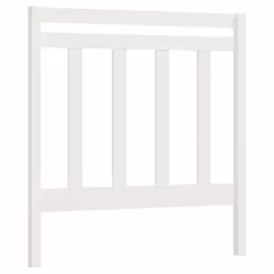 VidaXL 817776, White, Pinewood, 1060 mm, 100 cm, 40 mm