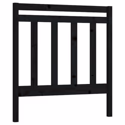VidaXL 817779, Black, Pinewood, 1060 mm, 100 cm, 40 mm