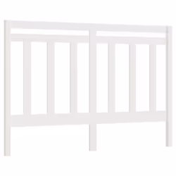 VidaXL 817786, White, Pinewood, 1410 mm, 100 cm, 40 mm