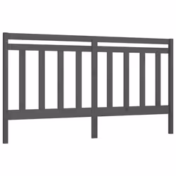 VidaXL 817807, Grey, Pinewood, 1860 mm, 100 cm, 40 mm