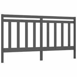 VidaXL 817812, Grey, Pinewood, 2060 mm, 100 cm, 40 mm