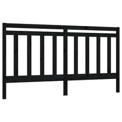 VidaXL 817814 headboard/footboard Black