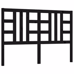 VidaXL 817844, Black, Pinewood, 1460 mm, 100 cm, 40 mm