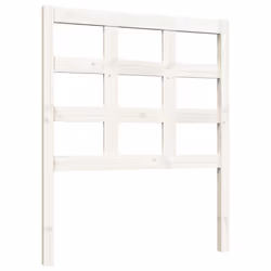 VidaXL 817866, White, Pinewood, 805 mm, 100 cm, 40 mm