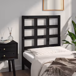 VidaXL 817869 headboard/footboard Black - Additional view 4