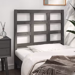 VidaXL 817877 headboard/footboard Grey - Additional view 4