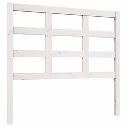 VidaXL 817881, White, Pinewood, 1255 mm, 100 cm, 40 mm