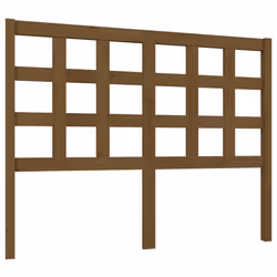 VidaXL 817883, Brown, Pinewood, 1255 mm, 100 cm, 40 mm