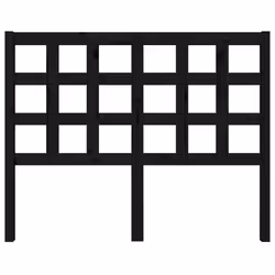 VidaXL 817884 headboard/footboard Black