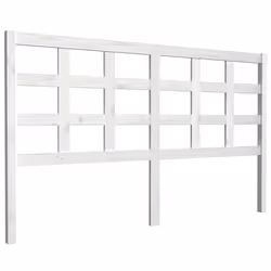 VidaXL 817901, White, Pinewood, 1655 mm, 100 cm, 40 mm