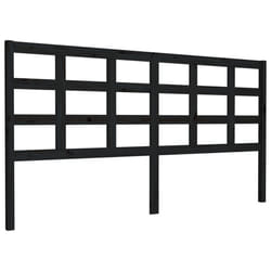 VidaXL 817909 headboard/footboard Black