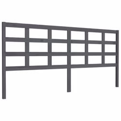 VidaXL 817912, Grey, Pinewood, 2055 mm, 100 cm, 40 mm