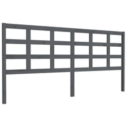VidaXL 817912 headboard/footboard Grey