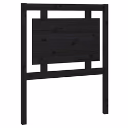 VidaXL 817919, Black, Pinewood, 805 mm, 100 cm, 40 mm