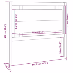 VidaXL 817925 headboard/footboard - Additional view 6