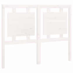 VidaXL 817931, White, Pinewood, 1255 mm, 100 cm, 40 mm