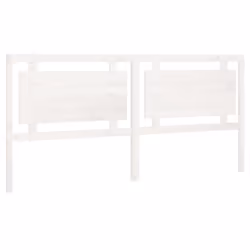 VidaXL 817961, White, Pinewood, 2055 mm, 100 cm, 40 mm